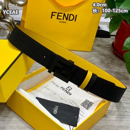 Replica Fendi AAA Quality Belts For Men #1084504 $60.00 USD for Wholesale
