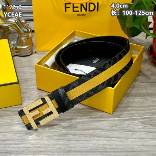 Replica Fendi AAA Quality Belts For Men #1084510 $60.00 USD for Wholesale