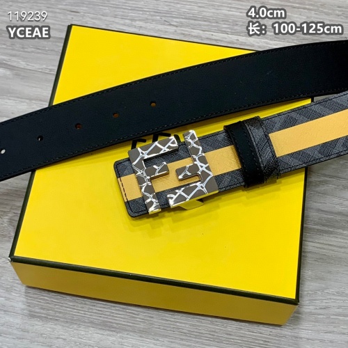 Replica Fendi AAA Quality Belts For Men #1084511 $60.00 USD for Wholesale