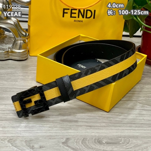 Replica Fendi AAA Quality Belts For Men #1084512 $60.00 USD for Wholesale