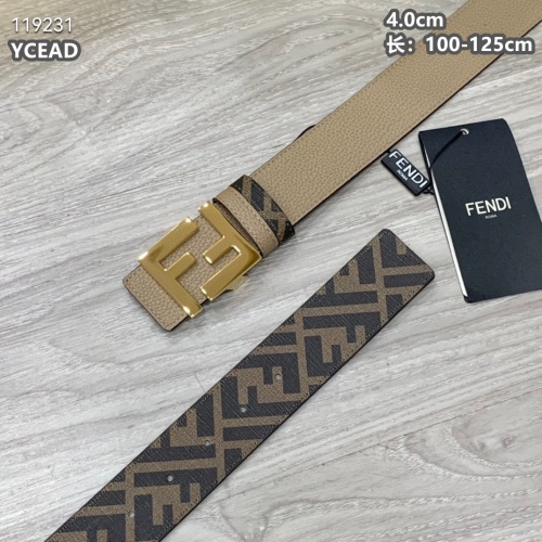 Replica Fendi AAA Quality Belts For Men #1084546 $56.00 USD for Wholesale