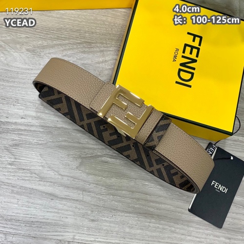 Replica Fendi AAA Quality Belts For Men #1084546 $56.00 USD for Wholesale