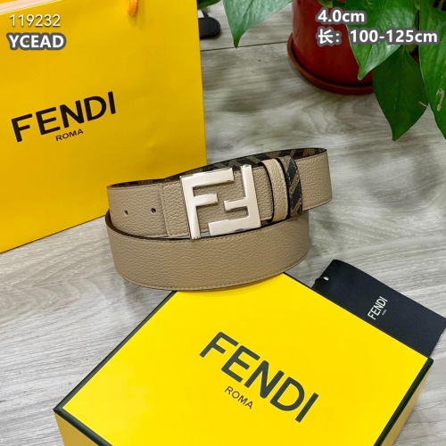Replica Fendi AAA Quality Belts For Men #1084547 $56.00 USD for Wholesale