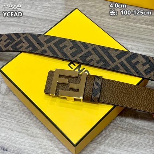 Replica Fendi AAA Quality Belts For Men #1084552 $56.00 USD for Wholesale