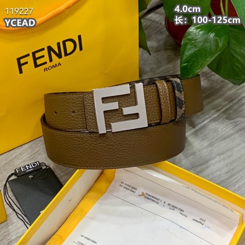 Replica Fendi AAA Quality Belts For Men #1084553 $56.00 USD for Wholesale
