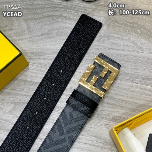 Replica Fendi AAA Quality Belts For Men #1084560 $56.00 USD for Wholesale