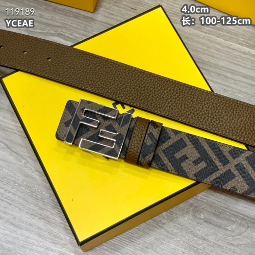 Replica Fendi AAA Quality Belts For Men #1084563 $56.00 USD for Wholesale