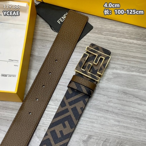Replica Fendi AAA Quality Belts For Men #1084564 $56.00 USD for Wholesale