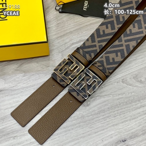 Replica Fendi AAA Quality Belts For Men #1084564 $56.00 USD for Wholesale