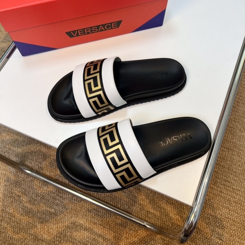 Replica Versace Slippers For Men #1084664 $56.00 USD for Wholesale