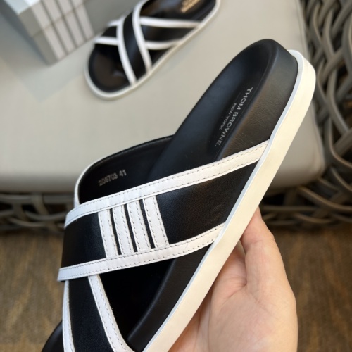 Replica Thom Browne Slippers For Men #1084768 $64.00 USD for Wholesale