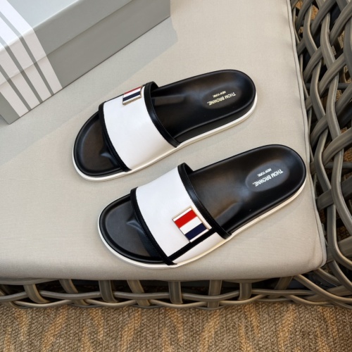 Thom Browne Slippers For Men #1084769 $64.00 USD, Wholesale Replica Thom Browne  TB Slippers