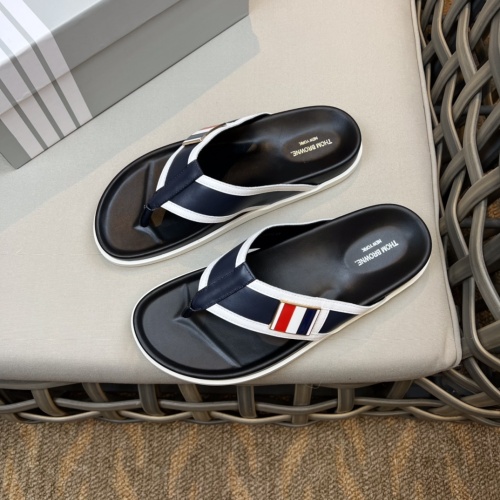 Thom Browne Slippers For Men #1084772 $64.00 USD, Wholesale Replica Thom Browne  TB Slippers