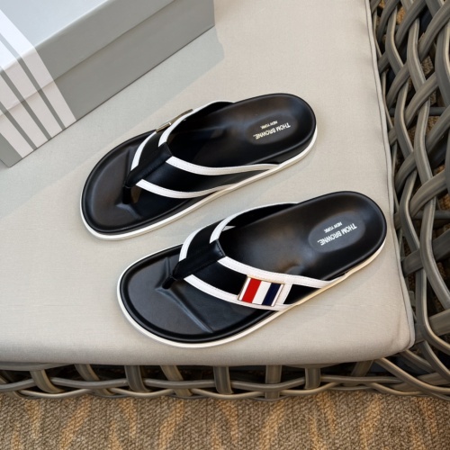Thom Browne Slippers For Men #1084773 $64.00 USD, Wholesale Replica Thom Browne  TB Slippers