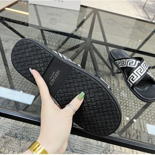 Replica Versace Slippers For Men #1084799 $56.00 USD for Wholesale