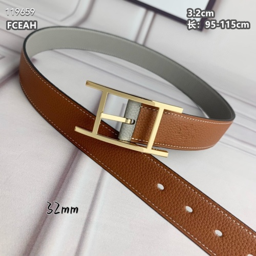 Replica Hermes AAA Quality Belts For Women #1084813 $68.00 USD for Wholesale