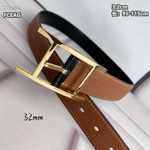 Replica Hermes AAA Quality Belts For Women #1084818 $68.00 USD for Wholesale