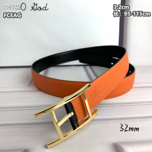Replica Hermes AAA Quality Belts For Women #1084825 $68.00 USD for Wholesale