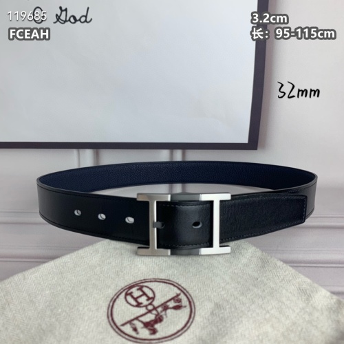 Replica Hermes AAA Quality Belts For Women #1084845 $72.00 USD for Wholesale
