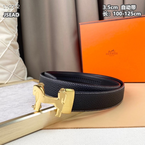 Replica Hermes AAA Quality Belts For Men #1084855 $56.00 USD for Wholesale