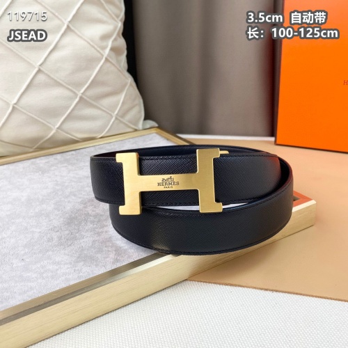 Replica Hermes AAA Quality Belts For Men #1084856 $56.00 USD for Wholesale