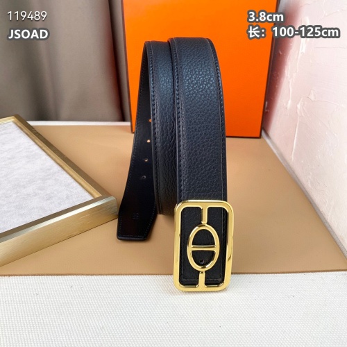 Replica Hermes AAA Quality Belts For Men #1084865 $56.00 USD for Wholesale