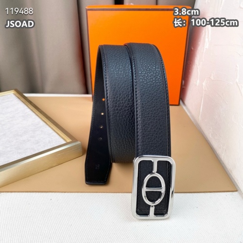 Replica Hermes AAA Quality Belts For Men #1084866 $56.00 USD for Wholesale