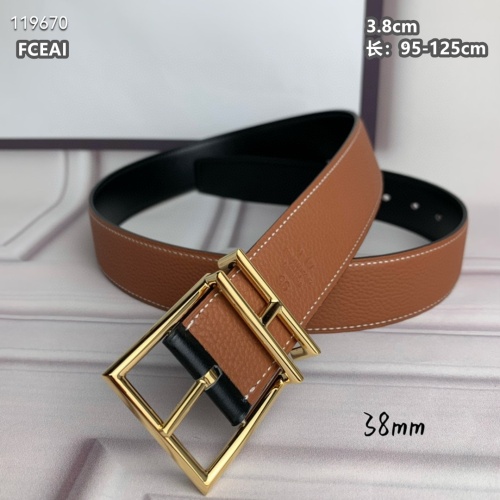 Replica Hermes AAA Quality Belts For Men #1084874 $76.00 USD for Wholesale
