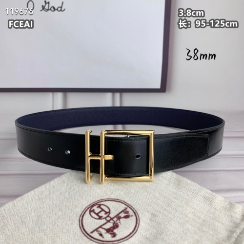 Replica Hermes AAA Quality Belts For Men #1084881 $76.00 USD for Wholesale