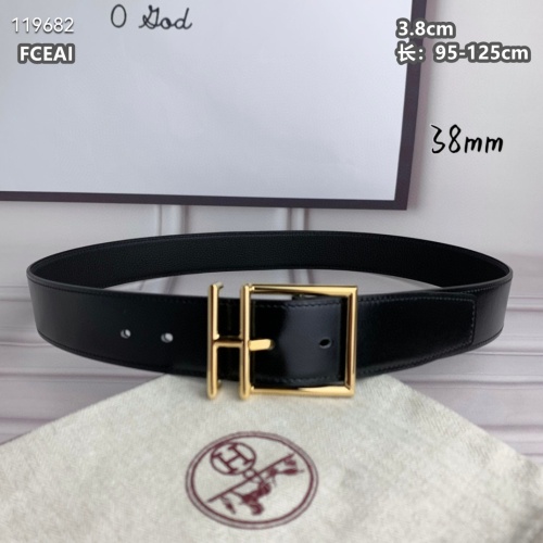 Replica Hermes AAA Quality Belts For Men #1084886 $76.00 USD for Wholesale