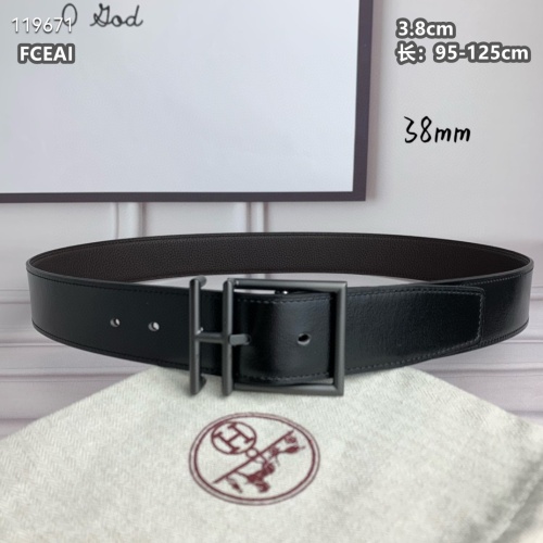 Replica Hermes AAA Quality Belts For Men #1084892 $76.00 USD for Wholesale
