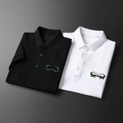 Replica Prada T-Shirts Short Sleeved For Men #1085081 $40.00 USD for Wholesale