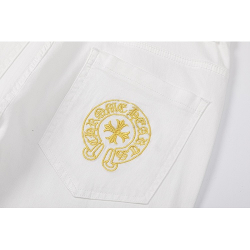 Replica Chrome Hearts Jeans For Men #1085162 $48.00 USD for Wholesale