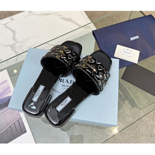 Replica Prada Slippers For Women #1085280 $85.00 USD for Wholesale