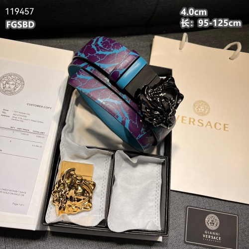 Replica Versace AAA Quality Belts For Men #1085358 $92.00 USD for Wholesale