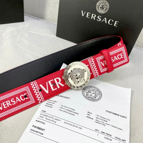 Replica Versace AAA Quality Belts For Men #1085378 $68.00 USD for Wholesale