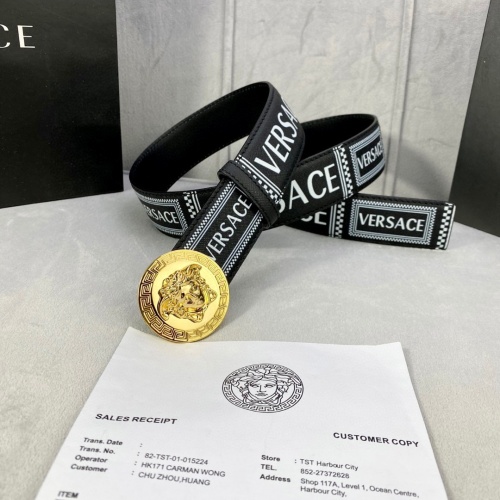 Replica Versace AAA Quality Belts For Men #1085384 $68.00 USD for Wholesale