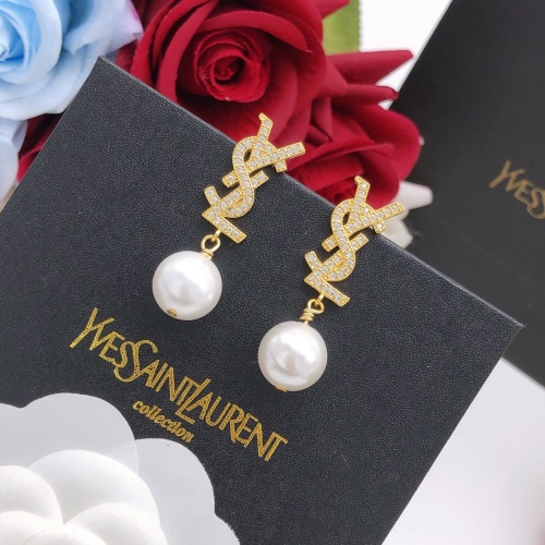 Replica Yves Saint Laurent YSL Earrings For Women #1085519 $27.00 USD for Wholesale