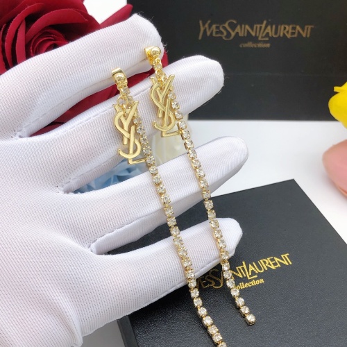 Replica Yves Saint Laurent YSL Earrings For Women #1085561 $27.00 USD for Wholesale