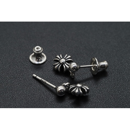 Replica Chrome Hearts Earrings For Women #1085585 $32.00 USD for Wholesale