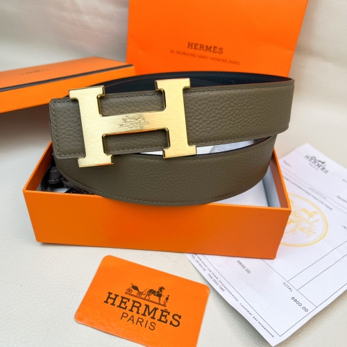 Replica Hermes AAA Quality Belts For Men #1085842 $48.00 USD for Wholesale