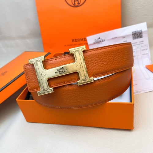 Replica Hermes AAA Quality Belts For Men #1085843 $48.00 USD for Wholesale