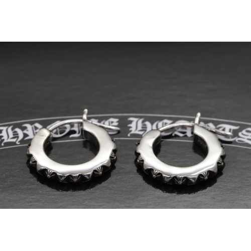 Replica Chrome Hearts Earrings For Women #1085986 $34.00 USD for Wholesale