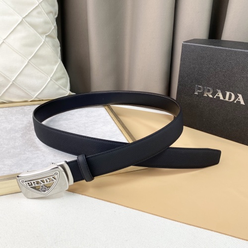 Replica Prada AAA Quality Belts For Men #1086036 $56.00 USD for Wholesale