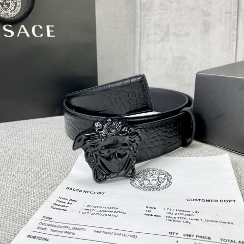 Replica Versace AAA Quality Belts For Men #1086315 $60.00 USD for Wholesale