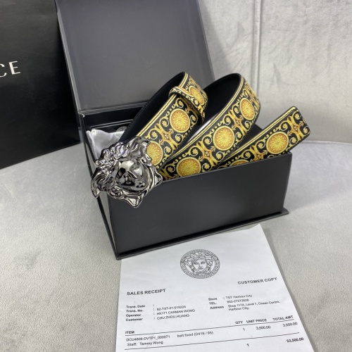 Replica Versace AAA Quality Belts For Men #1086349 $64.00 USD for Wholesale