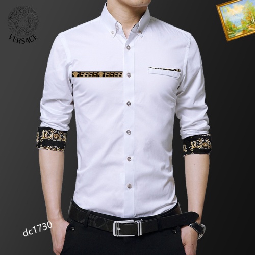Versace Shirts Long Sleeved For Men #1086630 $40.00 USD, Wholesale Replica Versace Shirts