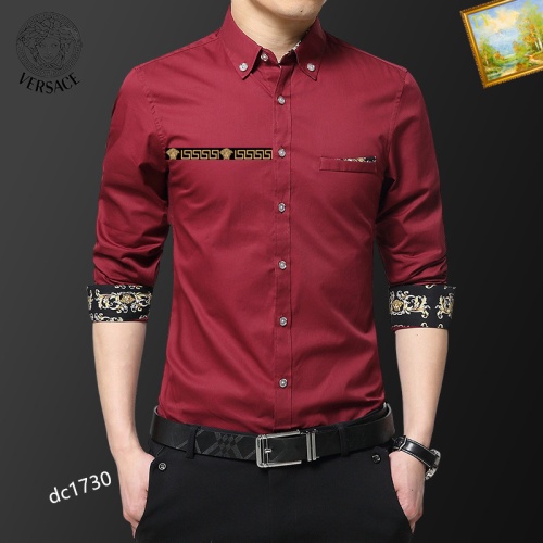Versace Shirts Long Sleeved For Men #1086632 $40.00 USD, Wholesale Replica Versace Shirts
