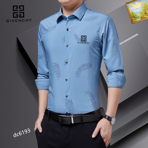 Givenchy Shirts Long Sleeved For Men #1086686