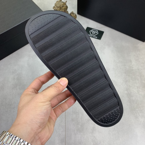 Replica Philipp Plein PP Slippers For Men #1086828 $45.00 USD for Wholesale